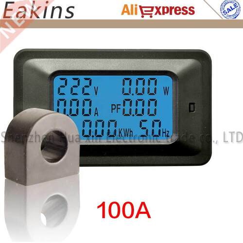 Electrical Multimeter 6 IN 1 Digital Backlight Power meter A