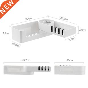 G6DA Bathroom Shelf Corner Shelves Shampoo Holder Kitchen