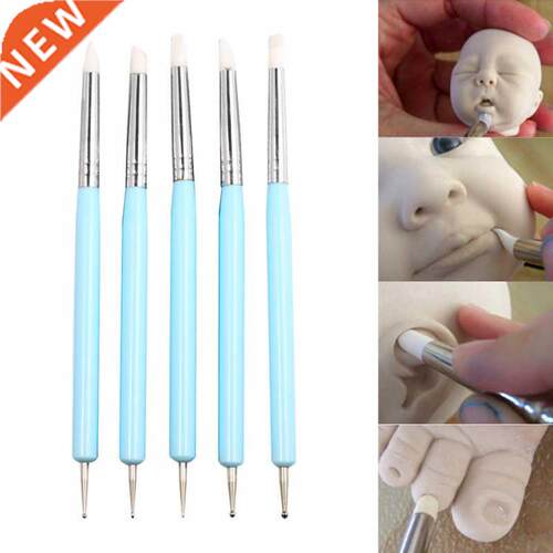 5Pcs/set Double-Ended Dottng Tools Set Nal Art Embossng