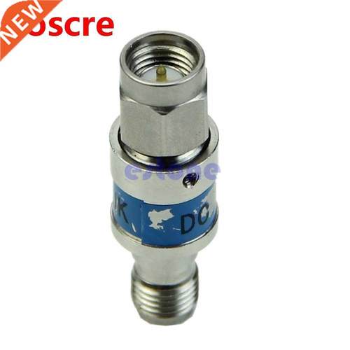 SMA male to female Stainless steel RF Coaxial DC block 6000M