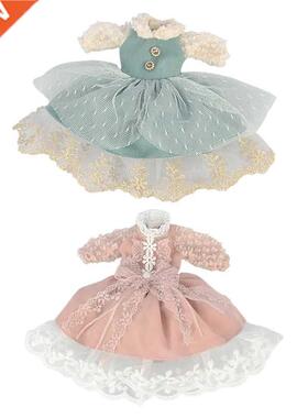 Handmade Dress for 12 Inch Doll Clothes Outfits DIY Dress Up