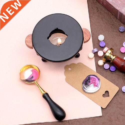 Retro  Craft Sealing Wax Furnace Stove Tripod Fire Paint