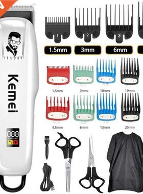 Kemei Electric Hair Clipper Hair Cut Wireless Trimmer Men Pr