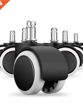 Office Chair Caster 6 pcs x Chair Replacement Wheels Swivel