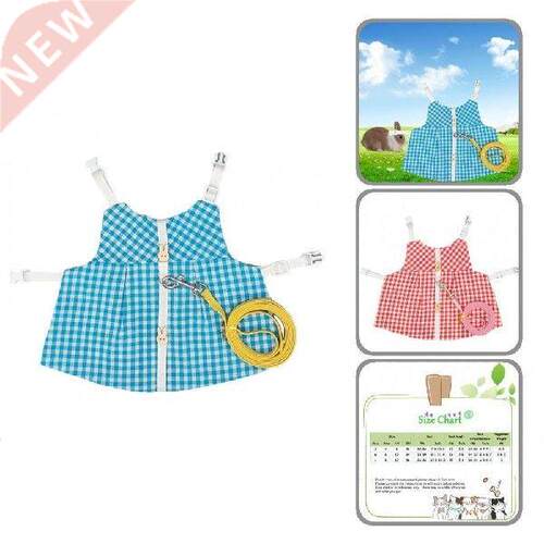 New 1 Set Rabbit Clothes with Traction Rope Prevent Break
