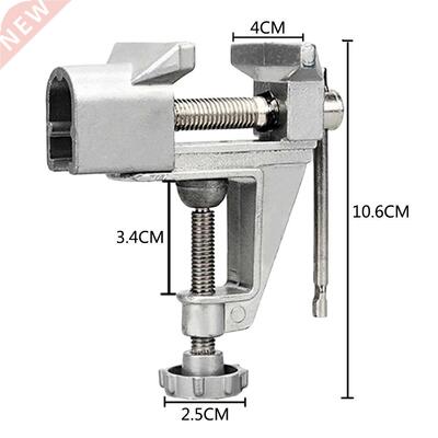 0mm Aluminium Alloy Machine Bench Screw Vise Mini Table Vic