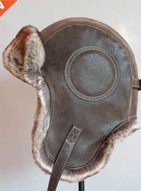 Winter Ushanka Hat Men Women's Pilot Aviator Bomber Trapper
