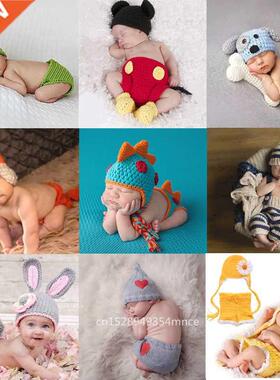 newborn photography props crothet baby clothes boy clothing
