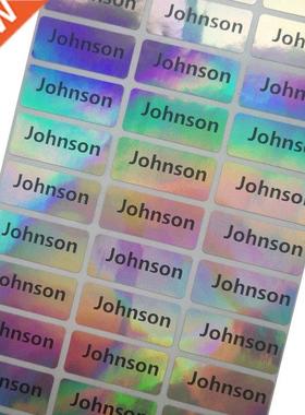 Waterproof Name Lable Tags Custom Stickers For Children Scho