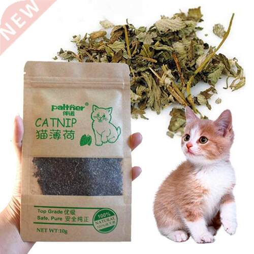 1pcs Organic Natural Premium Catnip Cattle Grass Menthol Fla