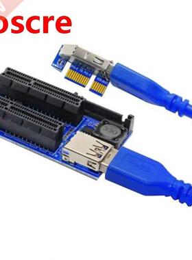 PCI Express USB .0 Adapter Raiser PC Components Extender PC