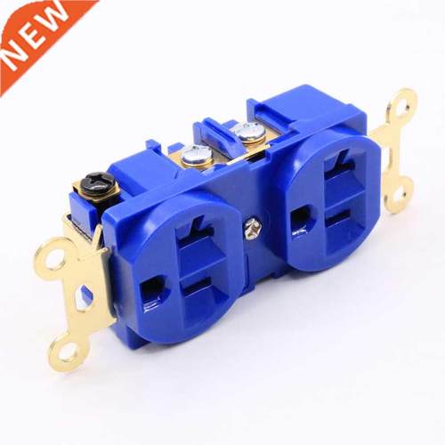 5pieces x AC Power US Distributor Outlet Gold plated Recept