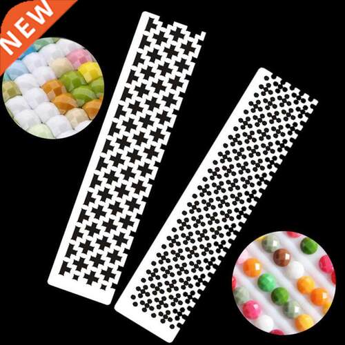 Stainless Steel  Drawing Ruler Square Round 5D Drill
