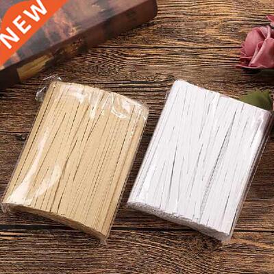 Kraft Paper Twist Ties Wire Baking Tie Line Food Flower