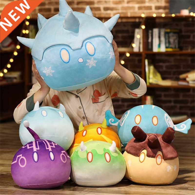 Anime Project Genshin Impact Slime Pillow Doll Women Men Kaw