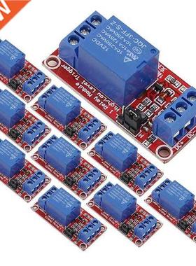10PCS Relay Module With Optocoupler High Or Low Level Trigge