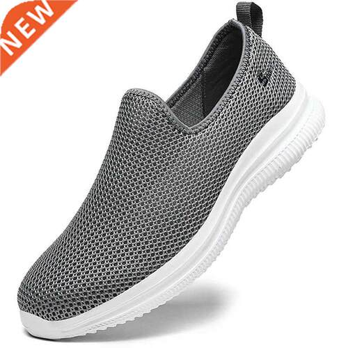 2021 New Shoes Men Loafers Light Walking Breathable Summer C