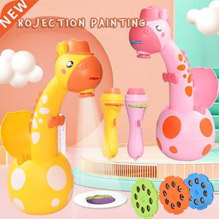 Children LED Projector Art Drawing Toys Kids Painting
