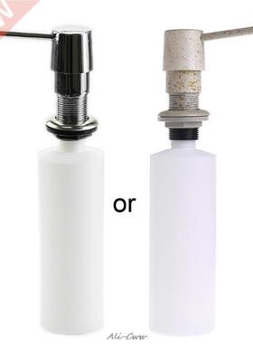 Plastic 00ml Bathroom Kitchen Sink Liquid Soap Dispenser Ho