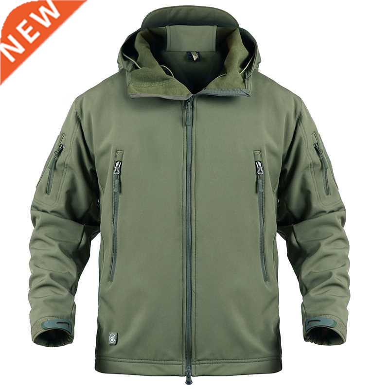 Mege Brand Clothing Men Military Jacket US Army Tactical Sha