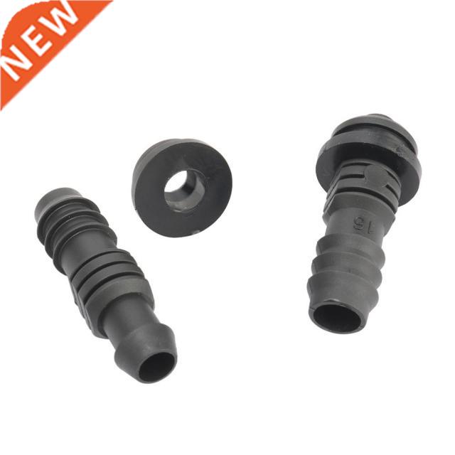 50 Pcs 12mm to 16 mm Brbed Connector with Rubber Sel Rings