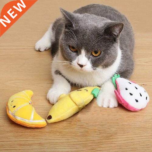 Kawaii Cartoon Animal Toy Plush Dog Cat Pet Chews Pet Cats