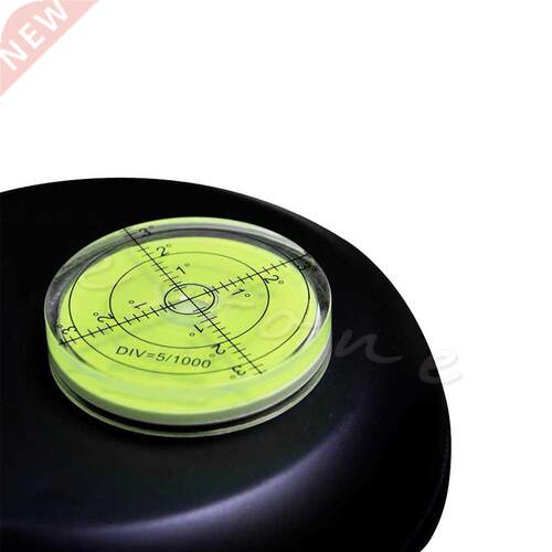 60mm*12mm PMMA Spirit Bubble Degree Mark Surface Level Round