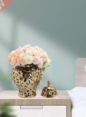 Modern Ceramic Ginger Jar Living Room Desktop Decoration