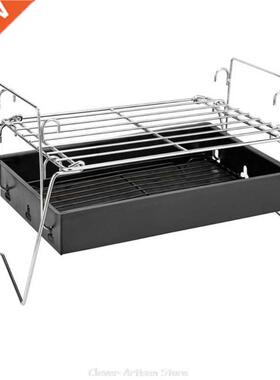 Portable Foldable Barbecue Charcoal Grill Aluminum BBQ Tool