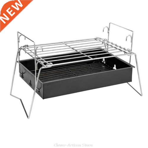 Portable Foldable Barbecue Charcoal Grill Aluminum BBQ Tool