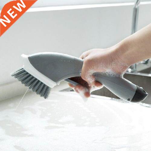 Long Handle Automatic Washing-up liquid Kitchen Cleaning