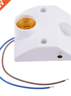 Lamp Base Socket AC 110V 220V PIR Infrared Motions Sensor E2