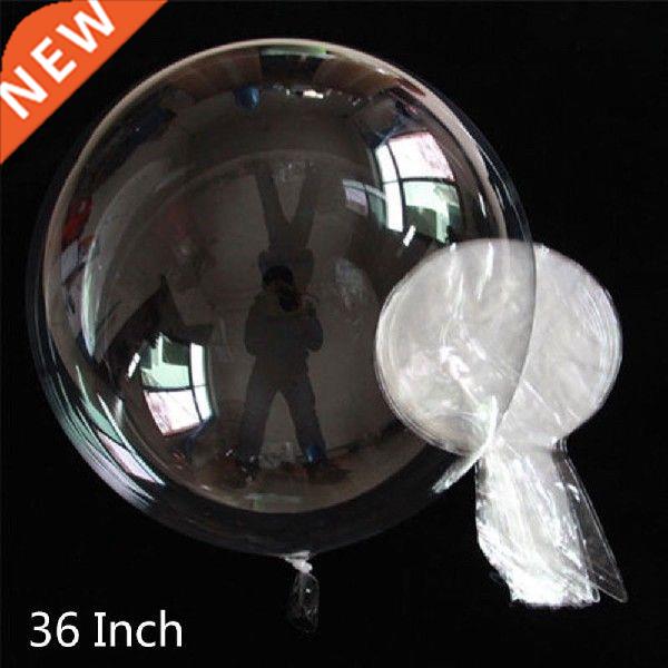 1pc 10/20/24/6inch Pvc Transparent Bubble Ballon