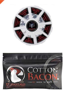 Orc Cotton Prebuilt Coil Kit Vape Cotton Twisted Alien C
