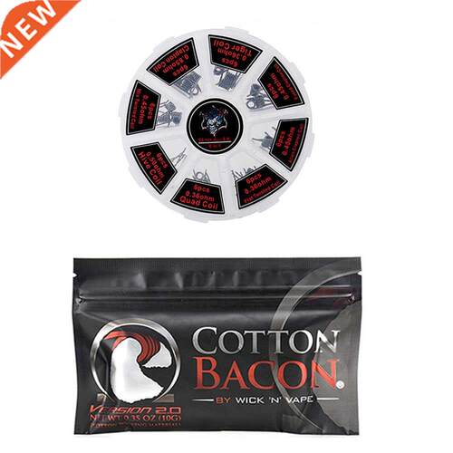 Orc Cotton Prebuilt Coil Kit Vape Cotton Twisted Alien C