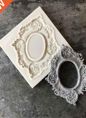 Sugarcraft Frame Silicone Mold Fondant Mold Cake Decorat