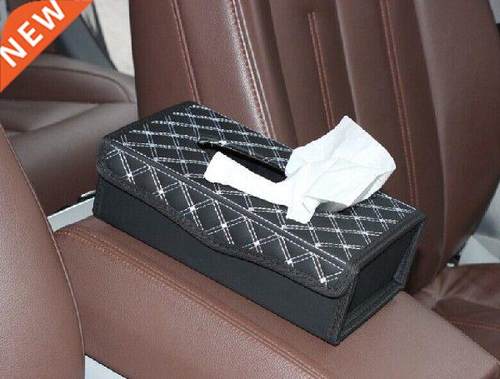 1PC Red wine movement folded paper towel box PU leather