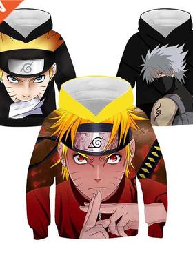 Japan Anime Clothes Nutos Hoodies 3D kids Sweatshirts Kaka