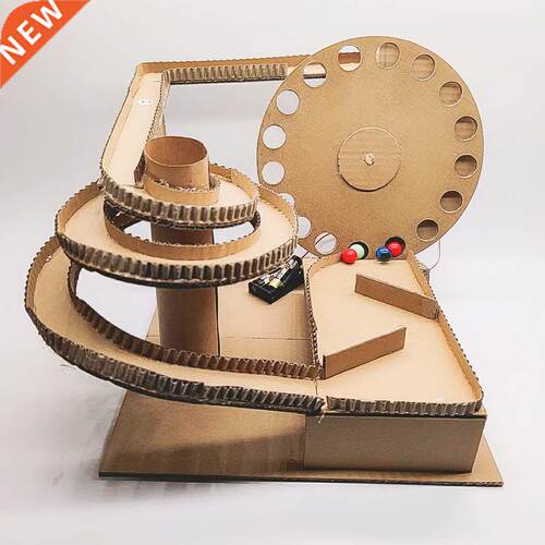 Homemade Assembled Track Race Marble Handmade Material