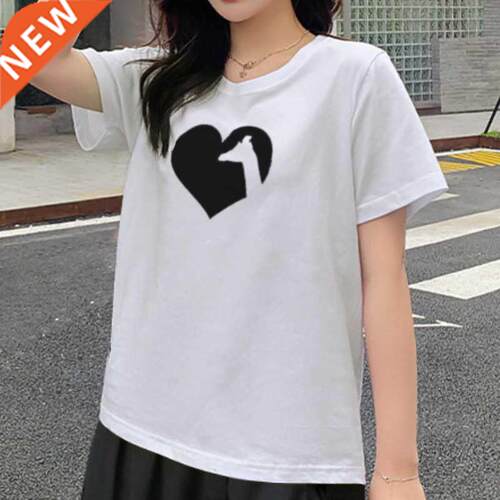 YB99 Suer Woan Tshirts Setwear Cute Top Clothes Woen