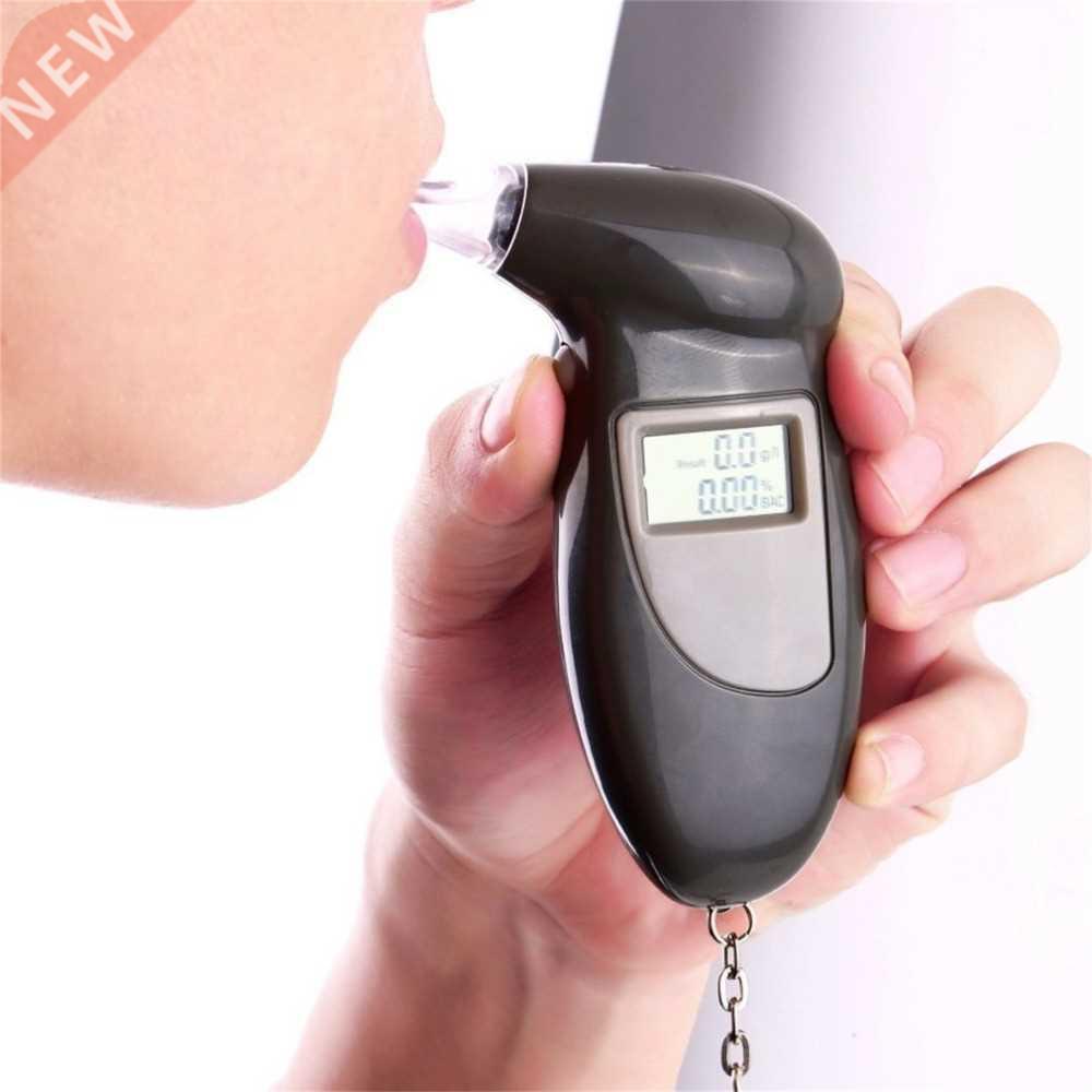 2pcs LCD Display Digital Alcohol Tester Professional Police