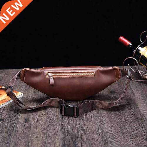 Men's fashion pocket soft leather PU retro Messenger bag mob
