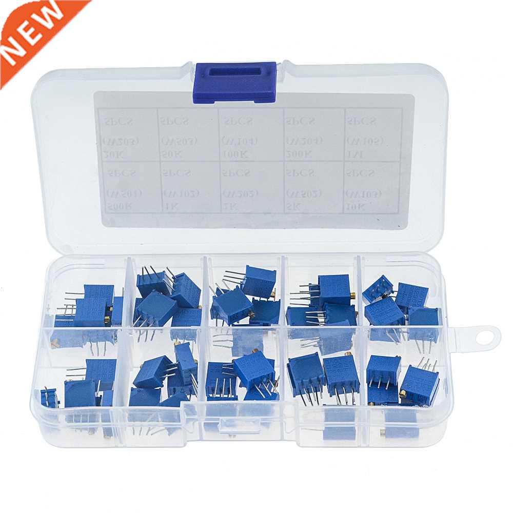 50PCS/BOX 296W Series 500R 1K 2K 5K 10K 20K 50K 100K 200K 1