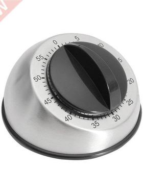 Cooking Wind Up Timer 60-Minute Kitchen Bell Alarm Clockwise