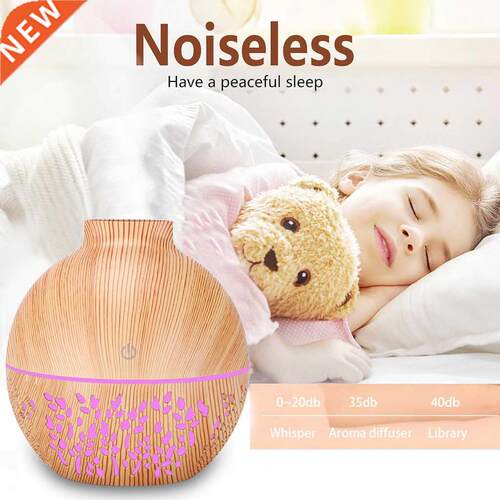 Ultrasonic Air Humidifier Aroma Essential Oil Diffuser With