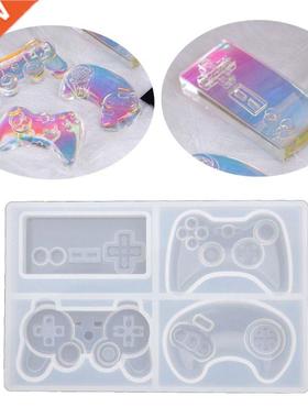 4 Styles Game Consoles Handle Pendant Silicone Resin Mold Ga