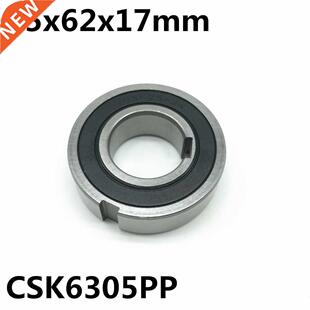 CSK6305 CSK6305PP 25x62x17 mm One Way Bearng Wth Keyway Sp