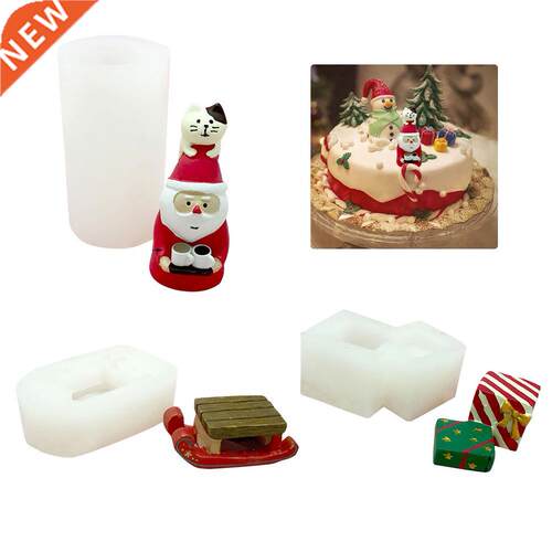 Christmas Santa Claus Cake Mold Lovely Cupcake Making Tool