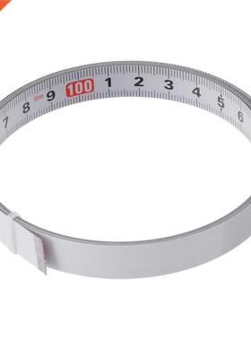 1/2/3/5M Self Adhesive Miter Saw Track Tape Measure Backing