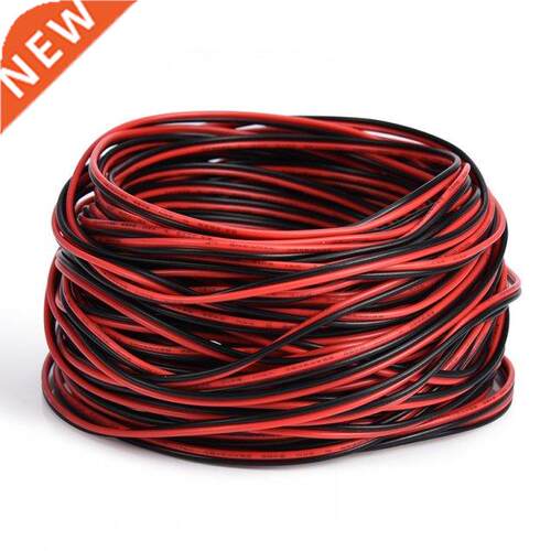 10 Meter Red + 10 Meter Black 22AWG Gauge Electrical Wire Ca